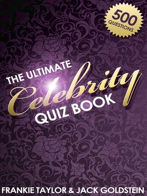 cover image of The Ultimate Celebrity Quiz Book
